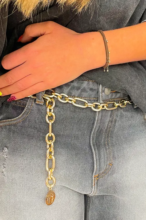 Ceinture Chaine Doré JADE Noho - 1 | ACCESSOIRES