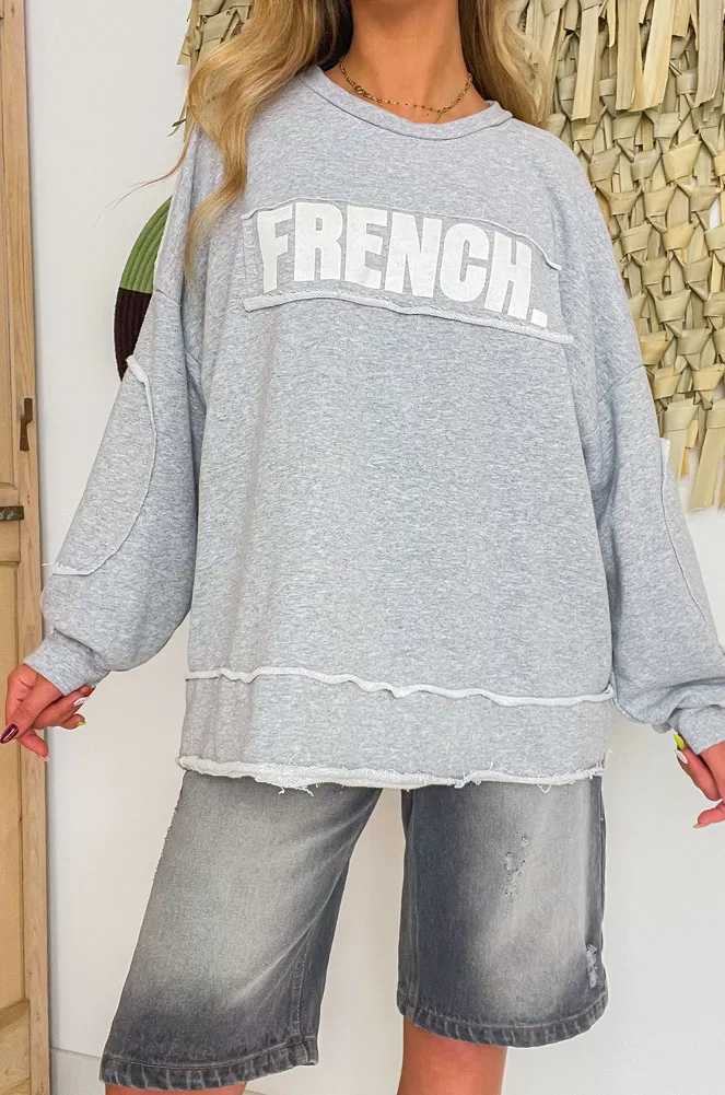 banditas FRENCH GRIS PULL FEMME