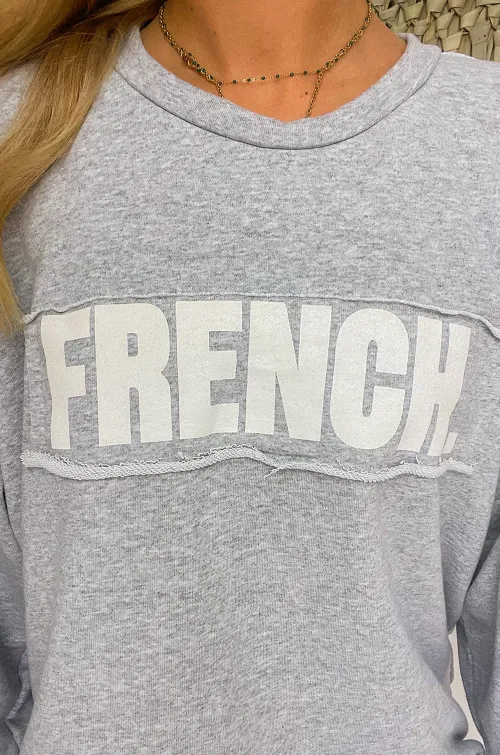 banditas FRENCH GRIS PULL FEMME