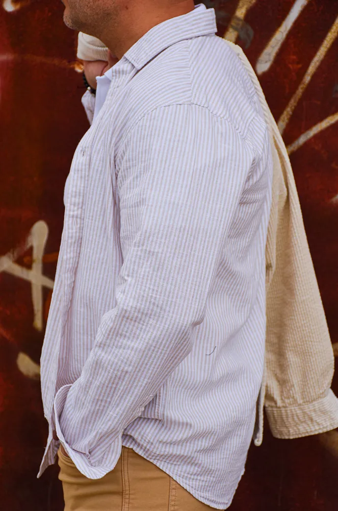 JACKandJONES OXFORD TAN CHEMISES ML