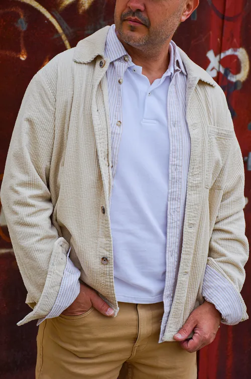 DKV France SARL  ECRU VESTES HOMME