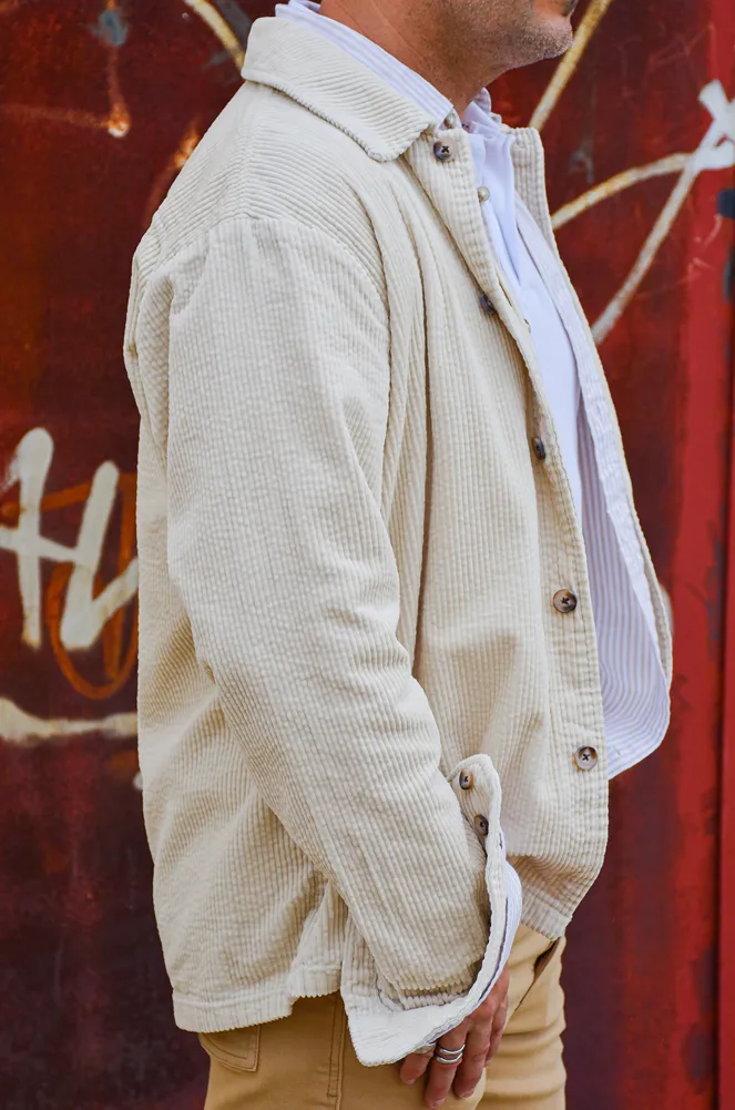 Veste Velours Beige NOAH