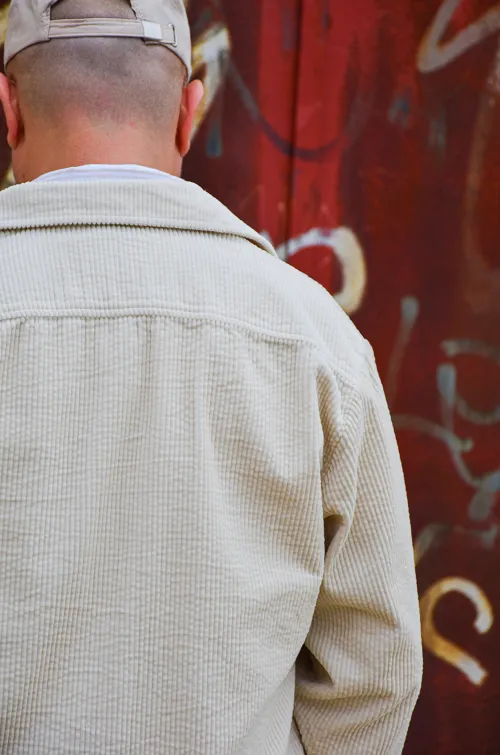 Veste Velours Beige NOAH