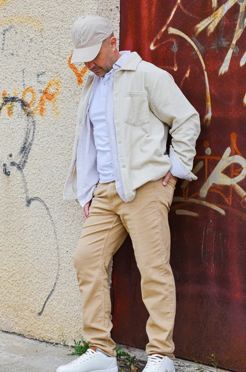 blend dk company vejle as L34 BEIGE PANTALONS  HOMME