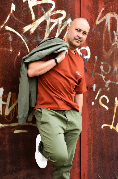 th moda 1970  KAKI PANTALONS  HOMME