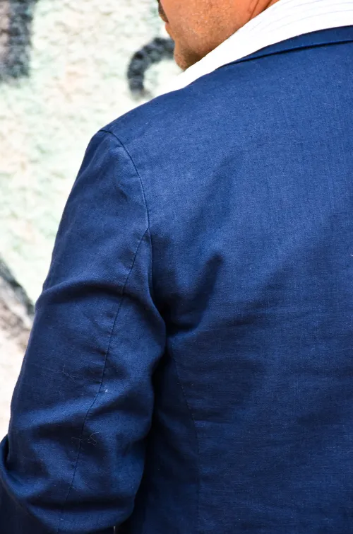 th moda 1970 BLAZER MARINE VESTES HOMME