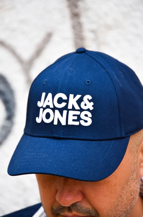 JACKandJONES NAVY BLAZE CASQUETTES