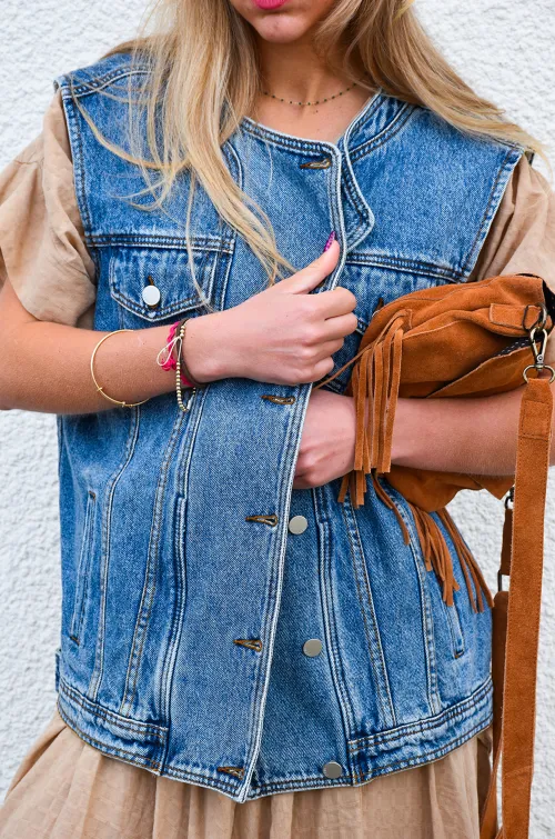 johanna toutoun SANSMA JEAN VESTES FEMME