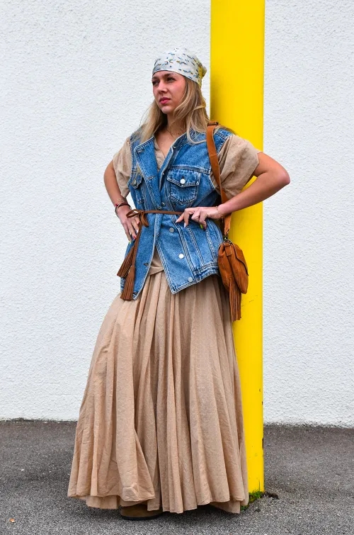 johanna toutoun SANSMA JEAN VESTES FEMME