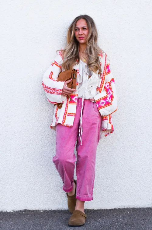 johanna toutoun IMPRI ROSE KIMONO