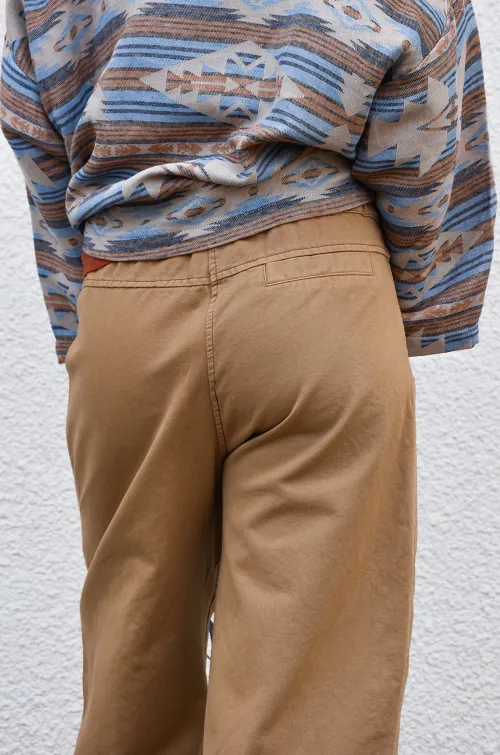 johanna toutoun UNI CAMEL PANTALON FEMME