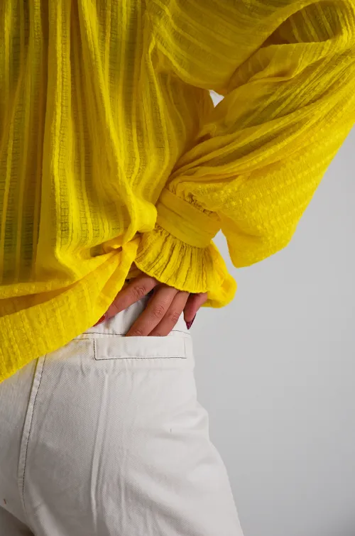 johanna toutoun UNI ECRU PANTALON FEMME