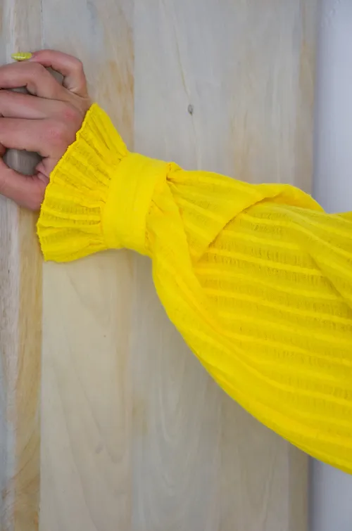 johanna toutoun FROISS JAUNE CHEMISIER