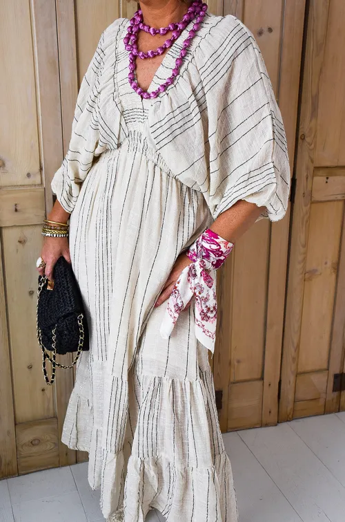 FUTUR FASHION ARGENT BEIGE ROBES FEMME