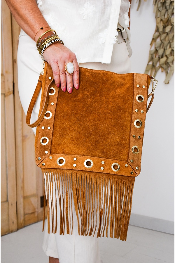 Fringe bag Camel IMPERIA Noho - 1 | ACCESSORIES 2