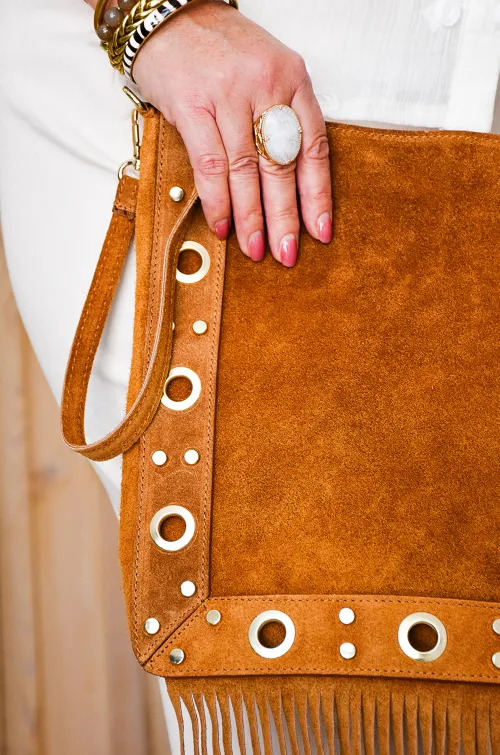 sarl longaro ormont FRANGE CAMEL SAC FEMME