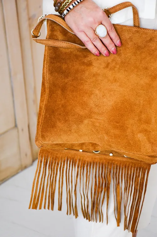 sarl longaro ormont FRANGE CAMEL SAC FEMME