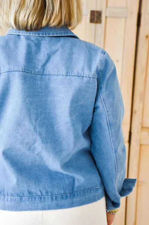 Veste Brodée Jeans IMOLA