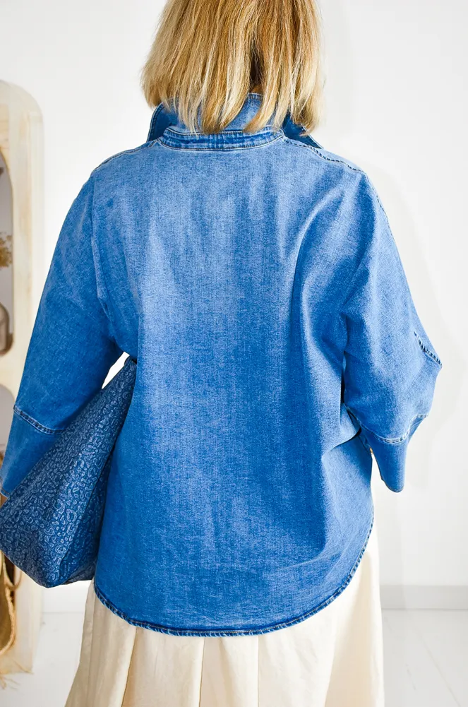 MEDIUM BLUEDE CHEMISES ML