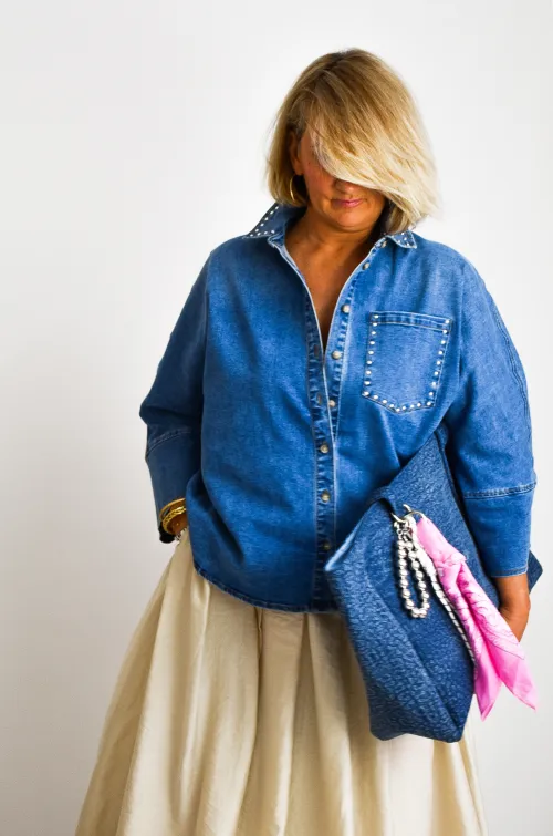  MEDIUM BLUEDE CHEMISES ML