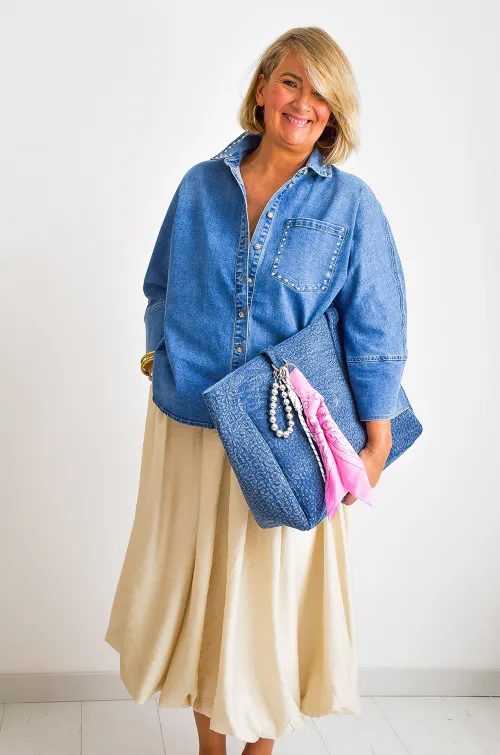  MEDIUM BLUEDE CHEMISES ML