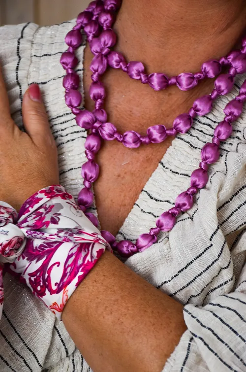 jianna fashion s.l IMPRI ROSE FOULARD