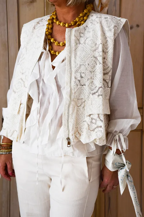 sarl longaro ormont IMPRI BEIGE FOULARD