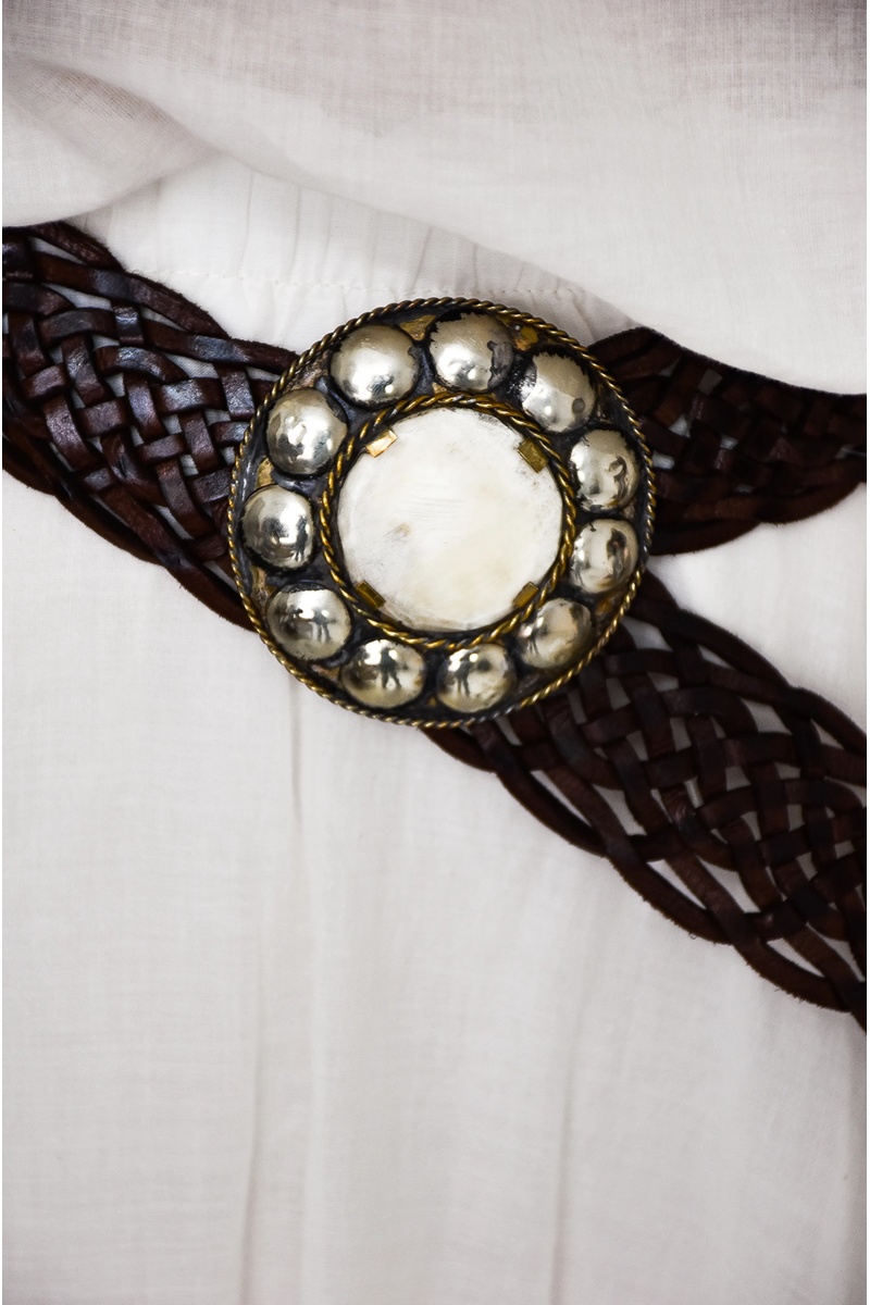 Ceinture Pierre Marron ESTHER 2