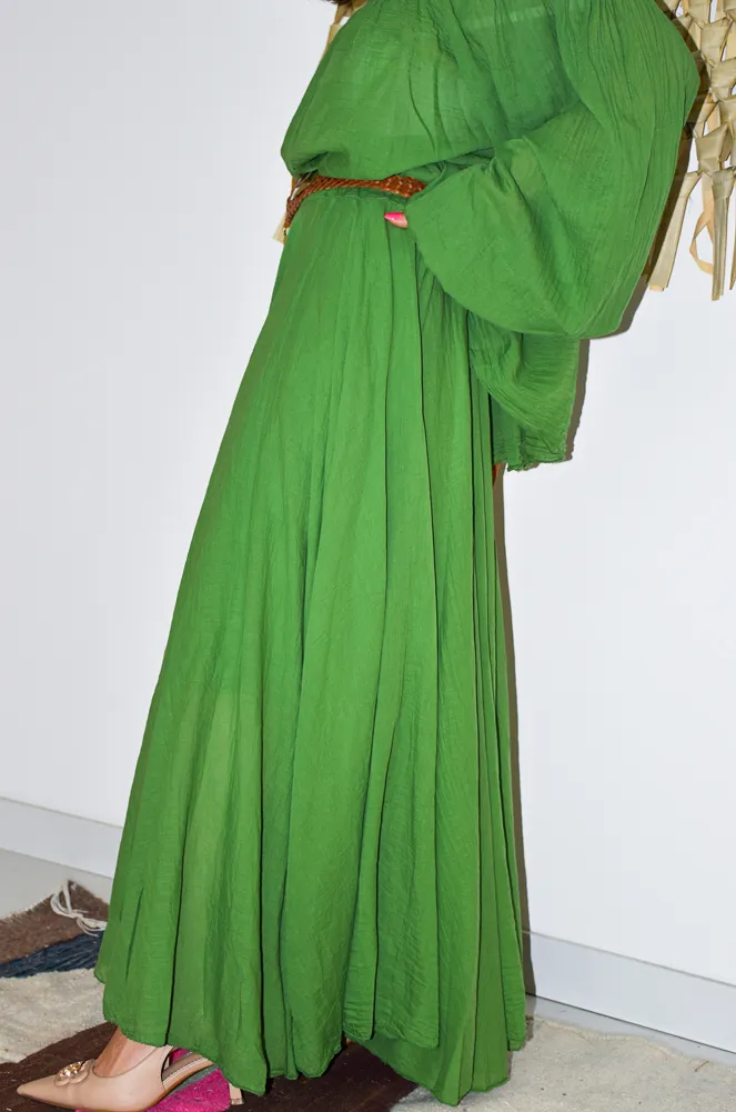 GARCONNE SARL TOPHA VOILE VERT JUPES FEMME