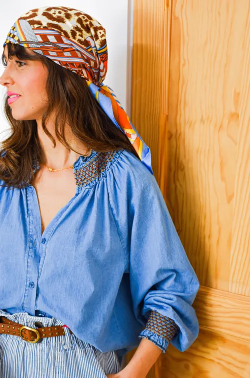 johanna toutoun SMOKE JEANS CHEMISIER
