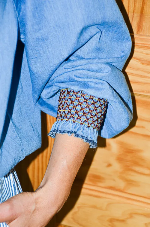 johanna toutoun SMOKE JEANS CHEMISIER