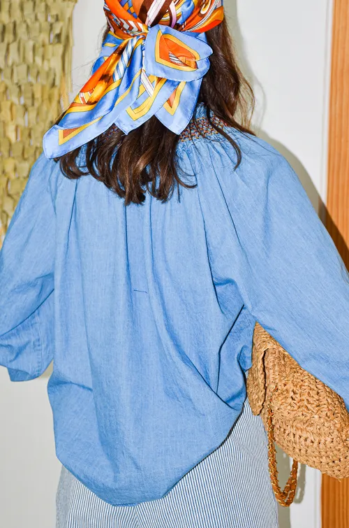 johanna toutoun SMOKE JEANS CHEMISIER