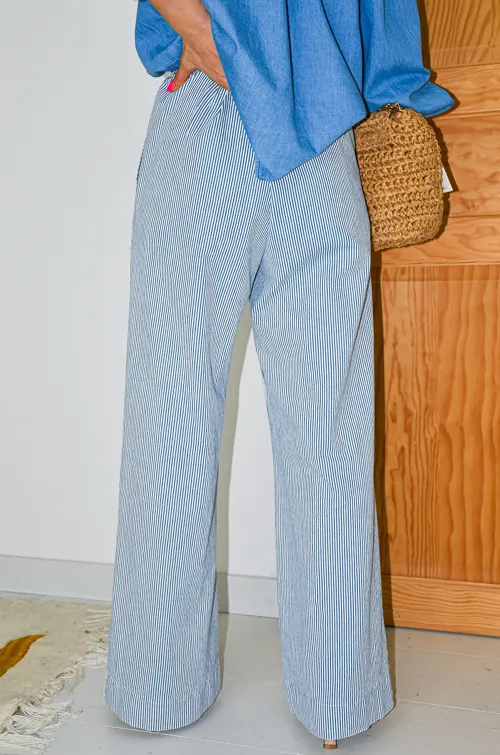 johanna toutoun RAYE BL/JEA PANTALON FEMME