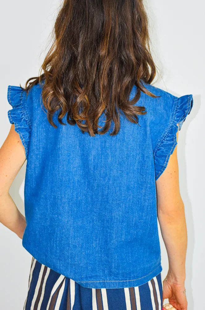 johanna toutoun SANSMA JEANS CHEMISIER