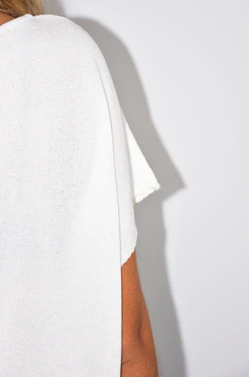 marketing order LOVE BLANC T-SHIRT MC FEMME