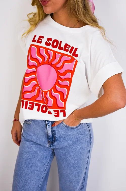 Tee Shirt Soleil Rouge SOLEILO