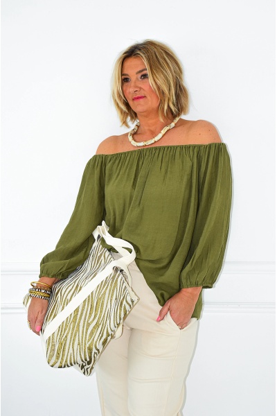 Haut Ample Kaki MORGANE Noho - 1 | HAUTS