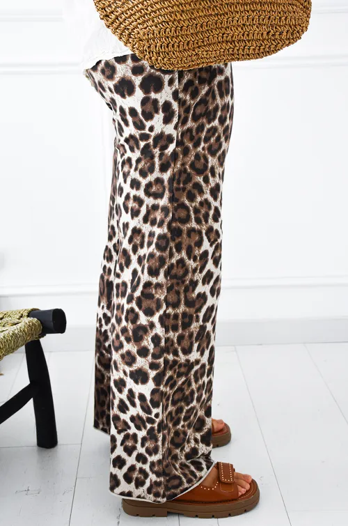 w.studio  LEOPAR PANTALON FEMME