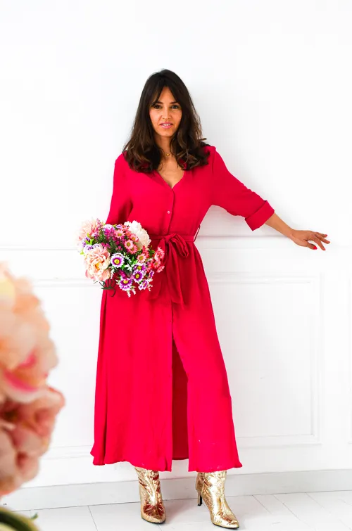 goa sea 75  FUSHIA ROBES FEMME