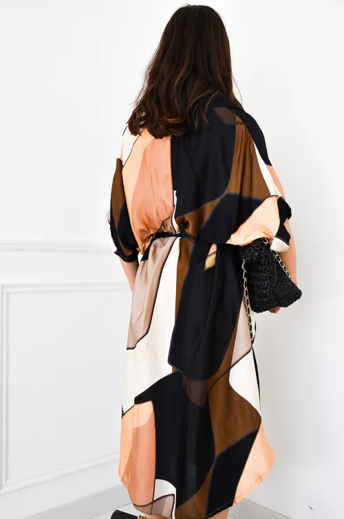 sens uniq CAMEL NOIR ROBES FEMME