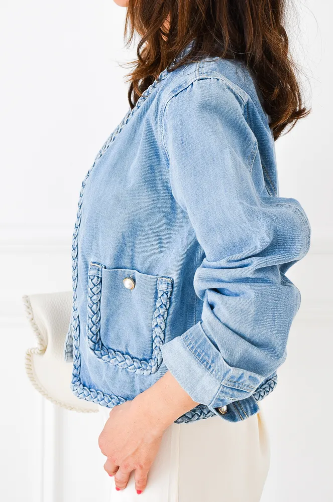 VERO MODA LIGHT BLUE VESTES