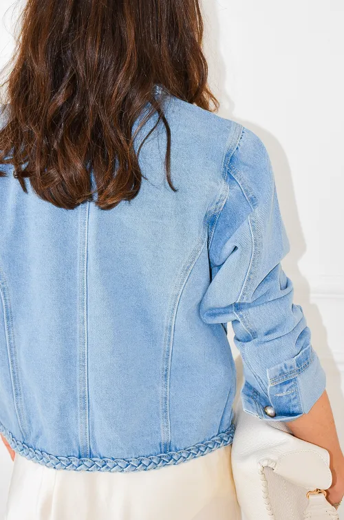 VERO MODA LIGHT BLUE VESTES