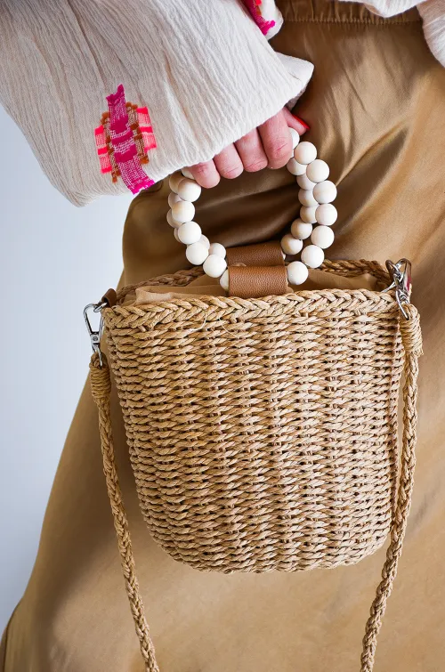 jianna fashion s.l PERLE BEIGE POCHETTE