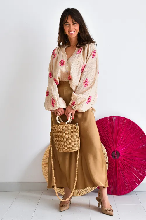 jianna fashion s.l PERLE BEIGE POCHETTE