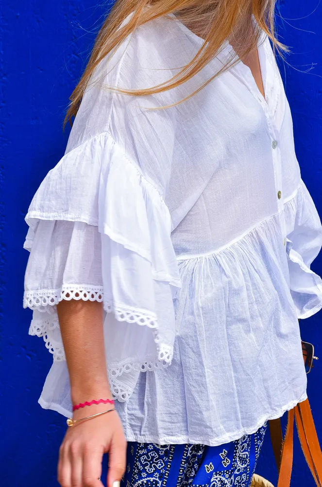 sarl hevea VOLANT BLANC HAUTS