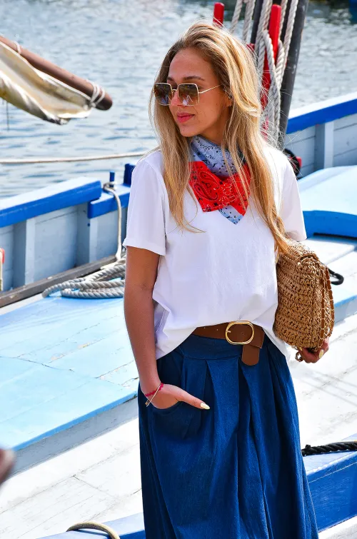 Tee Shirt Bandana Multi JULIA