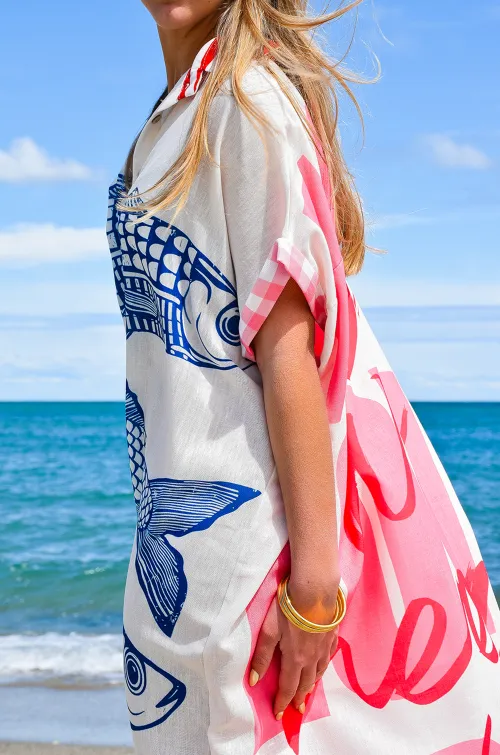 YASMIN CLOSET SARDIN ROUGE ROBES FEMME