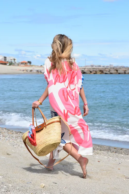 Robe Imprimée Rouge FISH