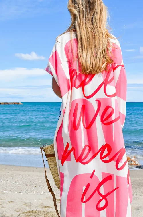 Robe Imprimée Rouge FISH