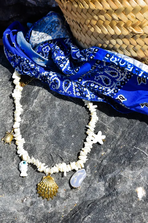 mia complementos bcn COQUIL BLANC COLLIERS